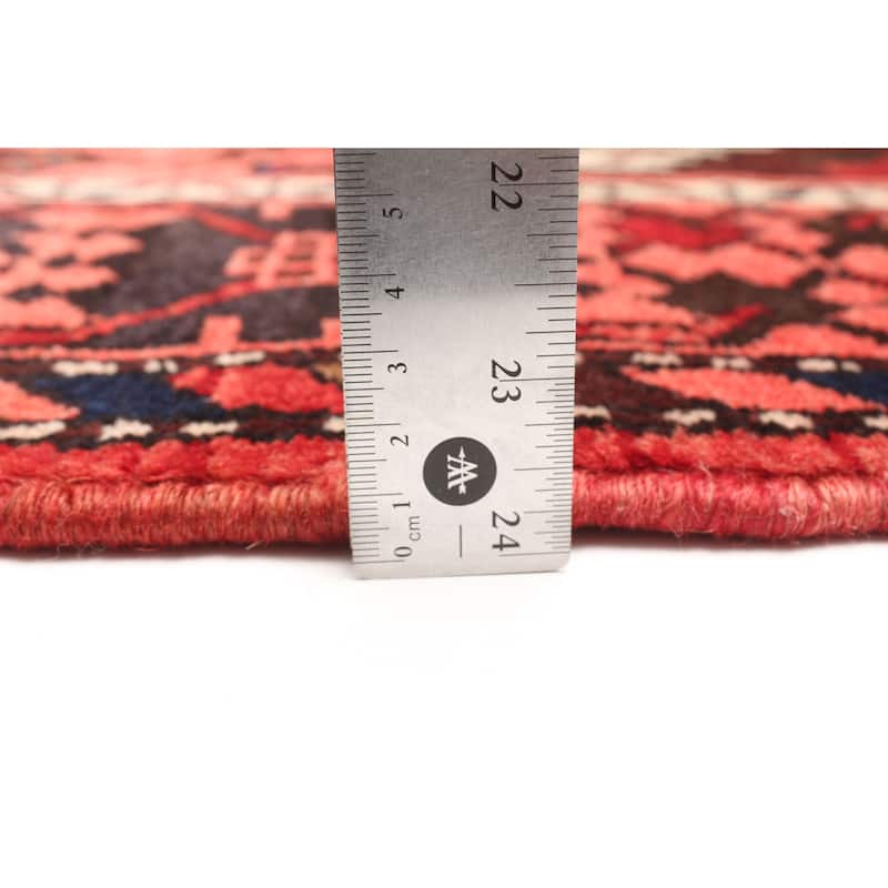 ECARPETGALLERY Hand-knotted Anadol Red Wool Rug - 4'4 x 6'9