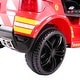 preview thumbnail 7 of 9, 12V Kids Ride-On Police Car with Sirens, Flashing Lights, Remote Control, and Music, Electric Truck for 3-8 Years - Red