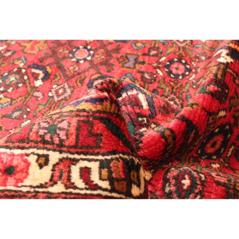 ECARPETGALLERY Hand-knotted Andelz Red Wool Rug - 3'3 x 4'7