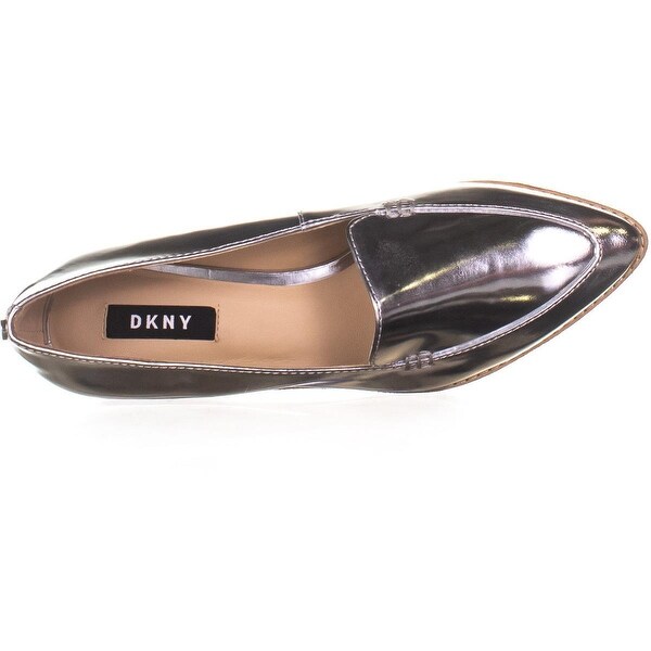 DKNY Seaport Platform Wedge Loafers 