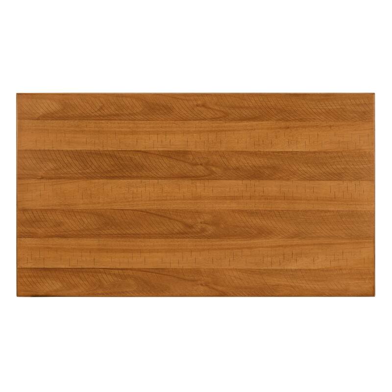 Wooden Sofa Side Table End Table, Coffee Table with Storage Drawer, Cocktail Table with Solid Gourd-Shaped Legs