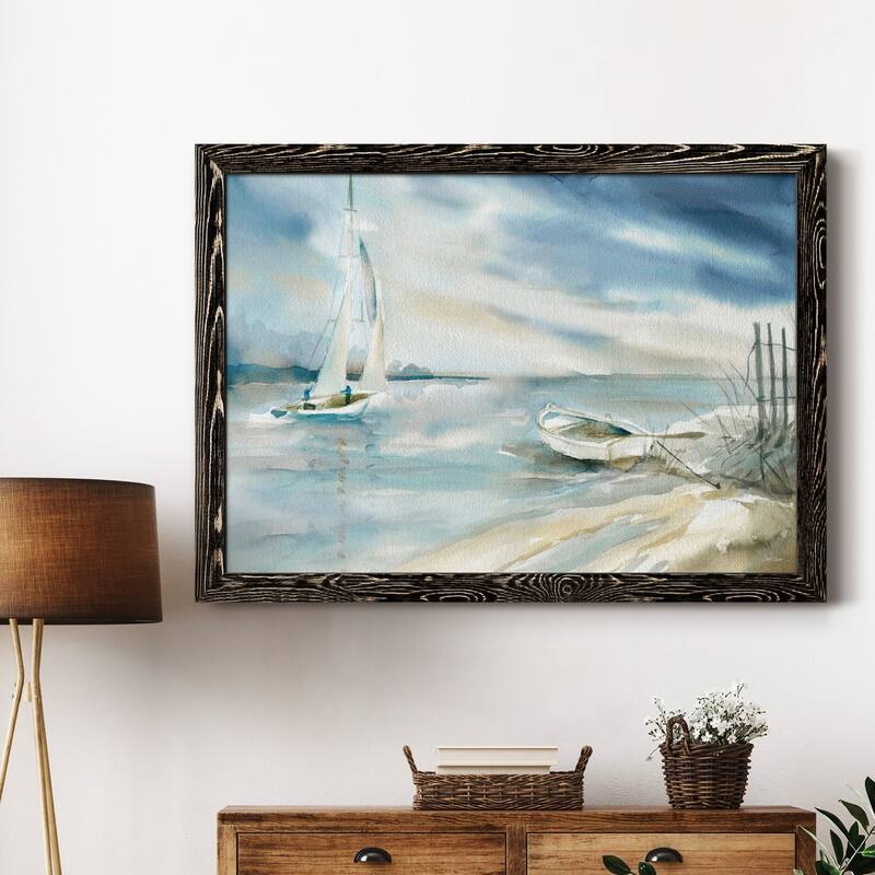 Subtle Sail-Premium Framed Canvas - Ready to Hang