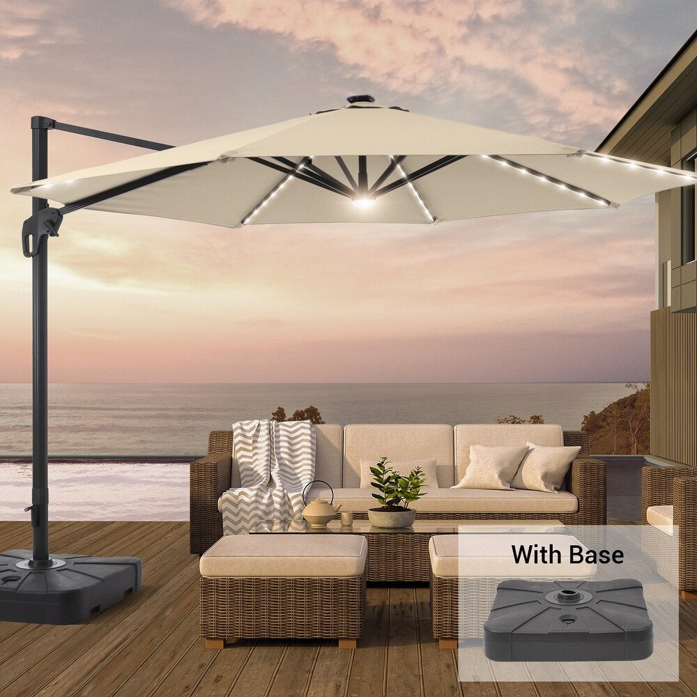 Beige 11 ft Patio Umbrellas - Bed Bath & Beyond