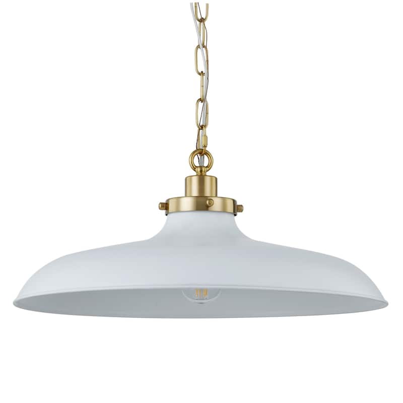 Mary Beth Pendant Light, White