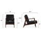 preview thumbnail 89 of 101, Poly & Bark Verity Leather Lounge Chair - Full Grain Genuine Italian Leather