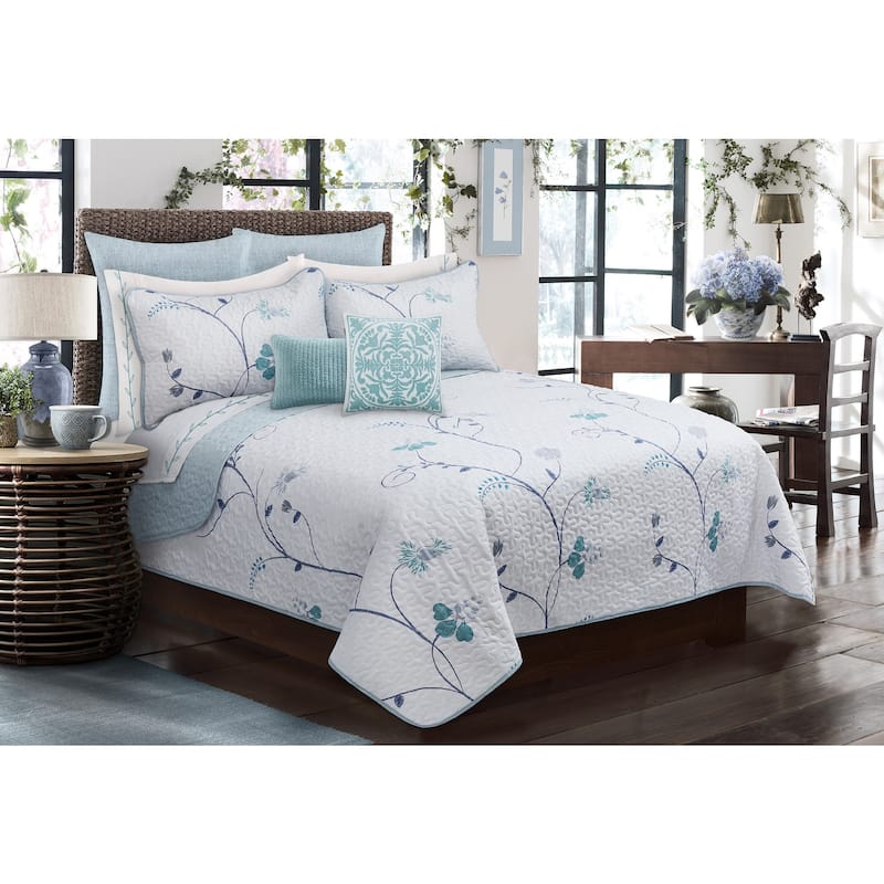 Quilt 3PC Set K Whisper - Multi - King