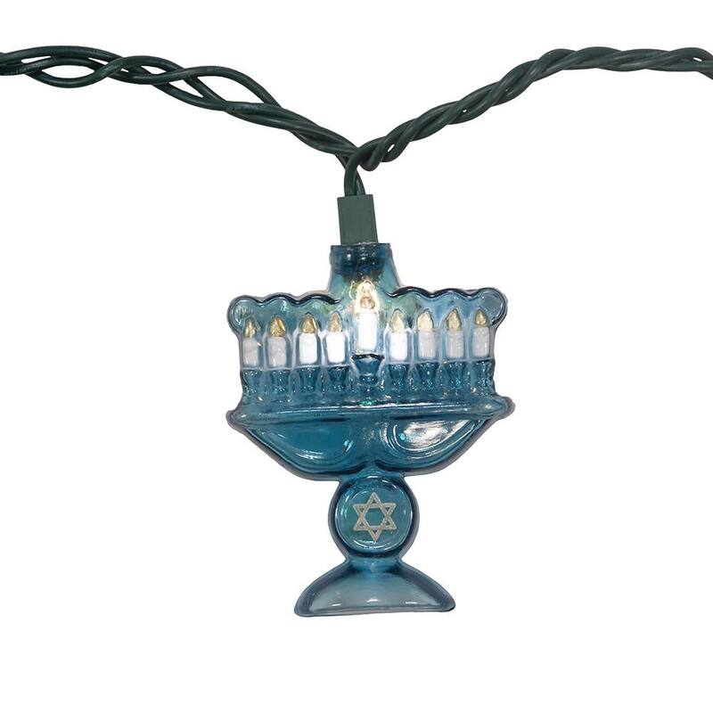 Kurt Adler UL 10Light Menorah Light Set Bed Bath & Beyond 34154652