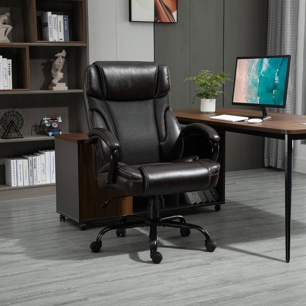 Vinsetto 484LBS Big and Tall Ergonomic Executive Office Chair High Back