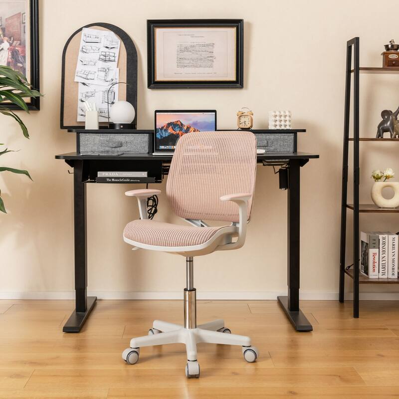 Swivel Mesh Children Computer Chair with Adjustable Height - 22.5" x 22.5" x 31.5"