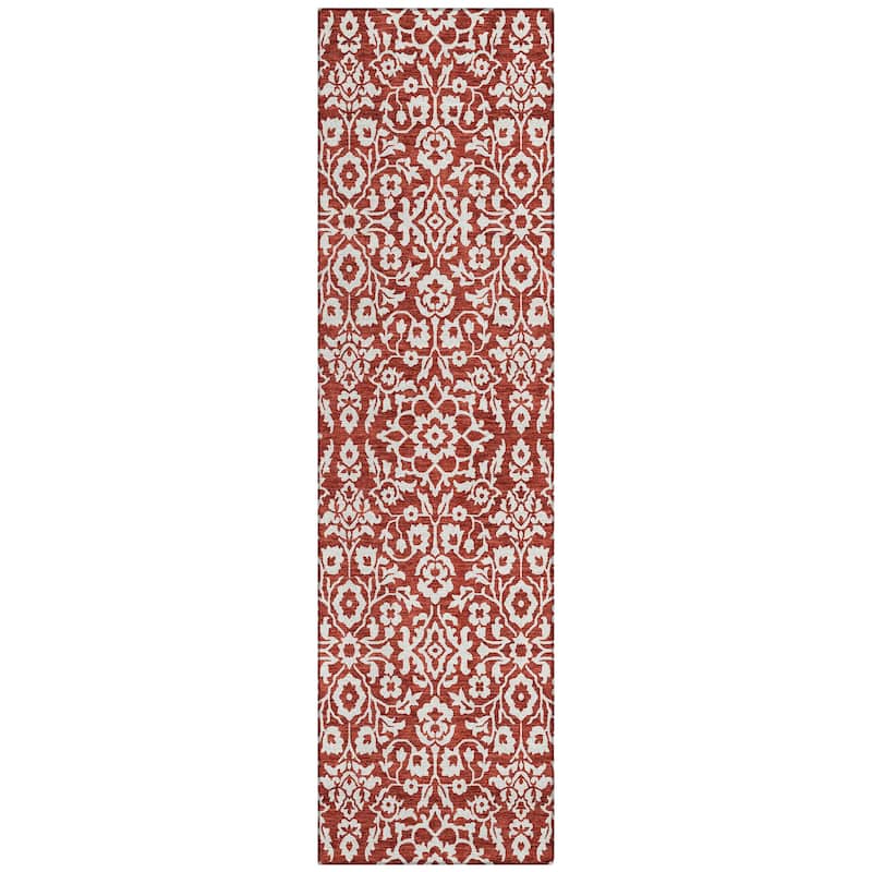 Machine Washable Indoor/ Outdoor Chantille Traditional Farmhouse Rug