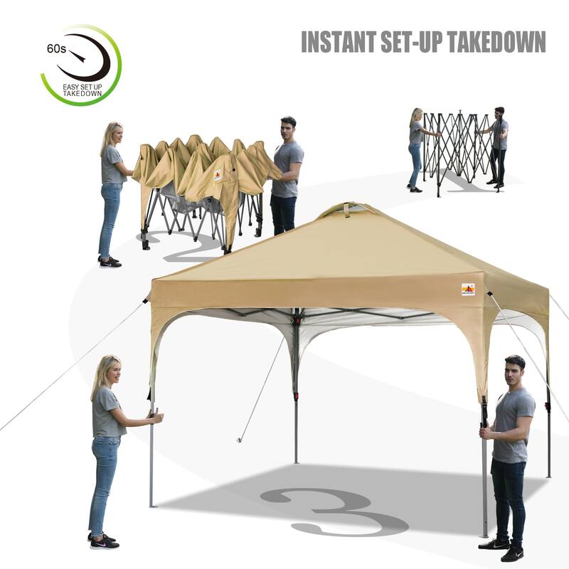 ABCCANOPY Outdoor Pop up Camping Sun Shelter Canopy Tent