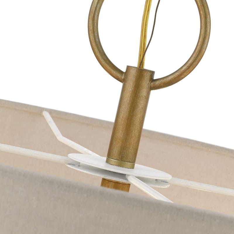 Livex Lighting 45427 Burnett 7 Light 24" Wide Multi Light Pendant