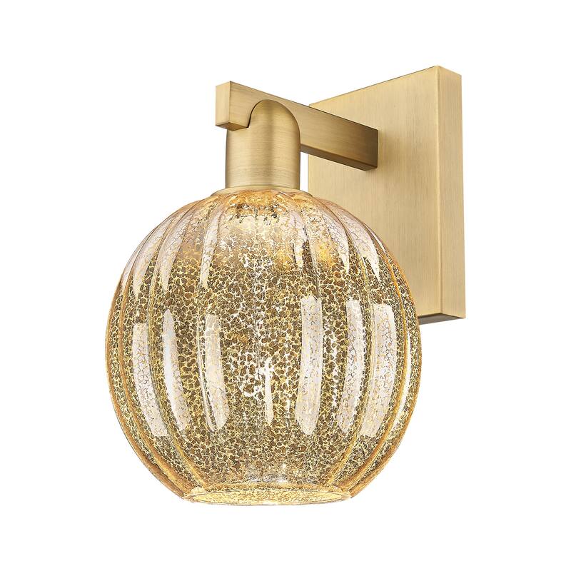 Innovations Lighting Downtown Urban - Preston - 1 Light 7" Globe Shade Wall-mounted Sconce