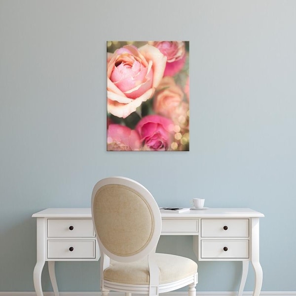 Easy Art Prints Sonja Quintero's 'Rosie Pink II' Premium Canvas Art