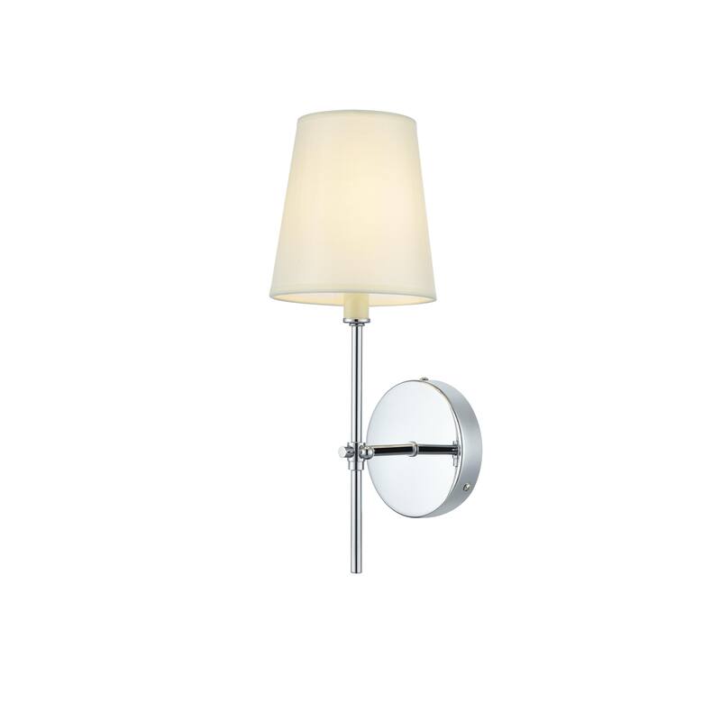 Mel Collection Wall Sconce D5.5 H15 Lt:1 Black Finish
