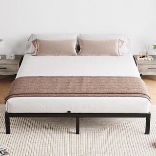 Twin Bed Frame, 10 Inch Heavy Duty Metal Twin Size Platform Bed