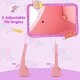 preview thumbnail 13 of 16, Costway Kids Vanity Set Princess Makeup Dressing Table & Chair Set - See Details