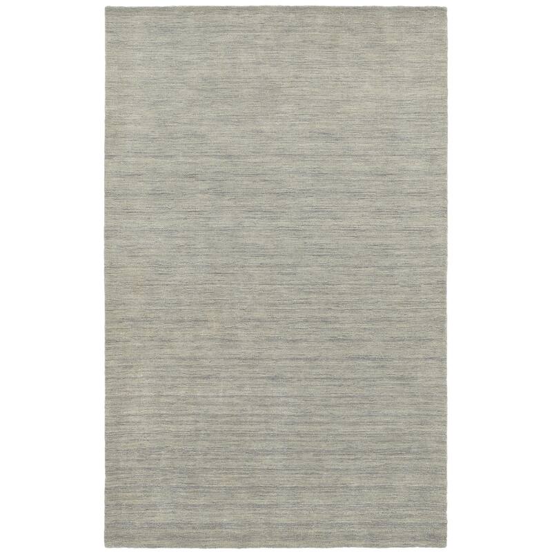 HomeRoots Solid Color Modern Rectangle Area Rug