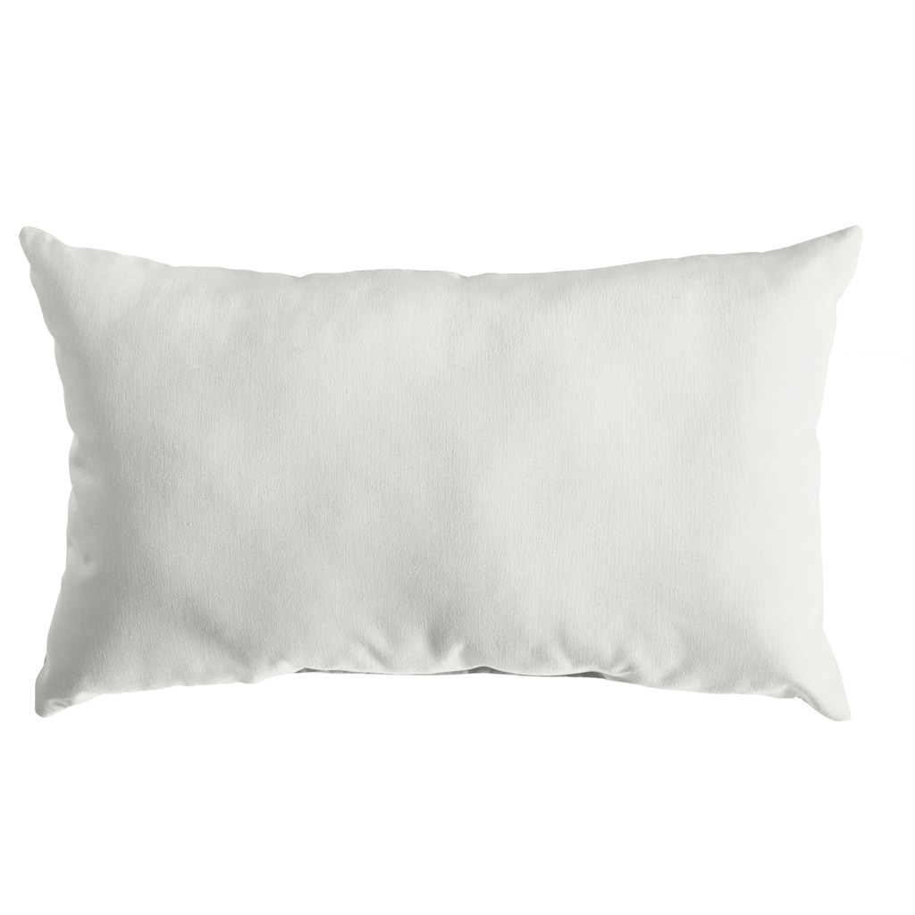 Sunbrella Canvas Indoor/Outdoor 12x24 Knife Edge Pillow (Single) - 12 in H x 24 in W x 6 in D