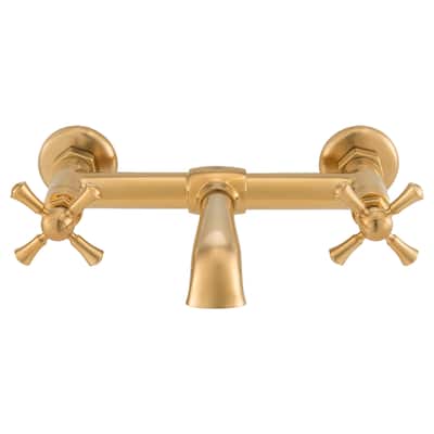 DXV Oak Hill 1.2 GPM Wall Mounted Bridge Bathroom Faucet