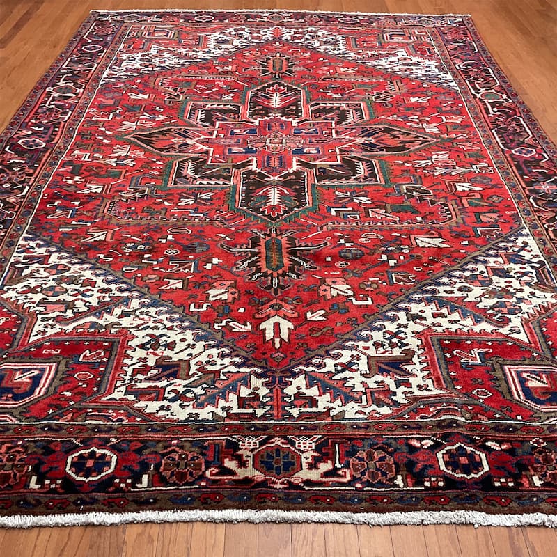 HERAT ORIENTAL Handmade Fine Heriz Rug - 8'5" x 12'