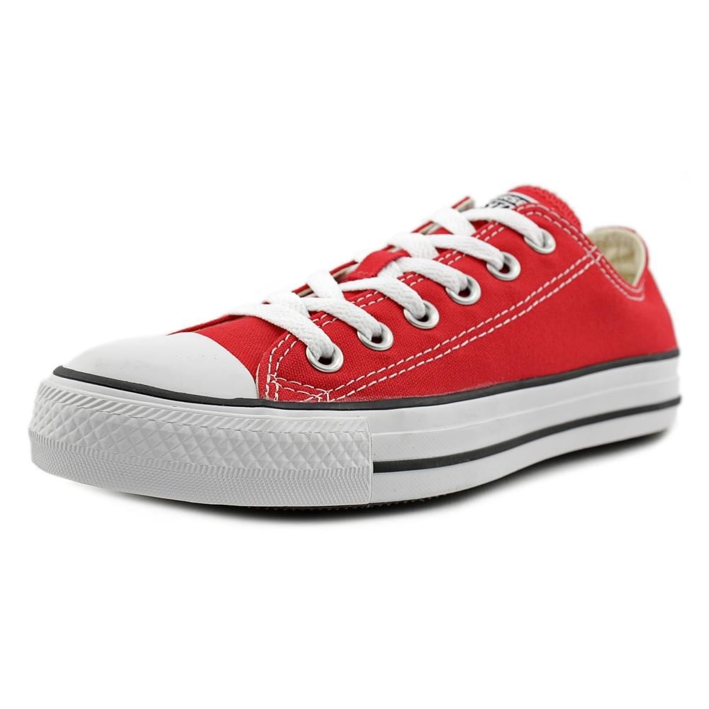Converse All Star Mono Women Round Toe Canvas Red Sneakers