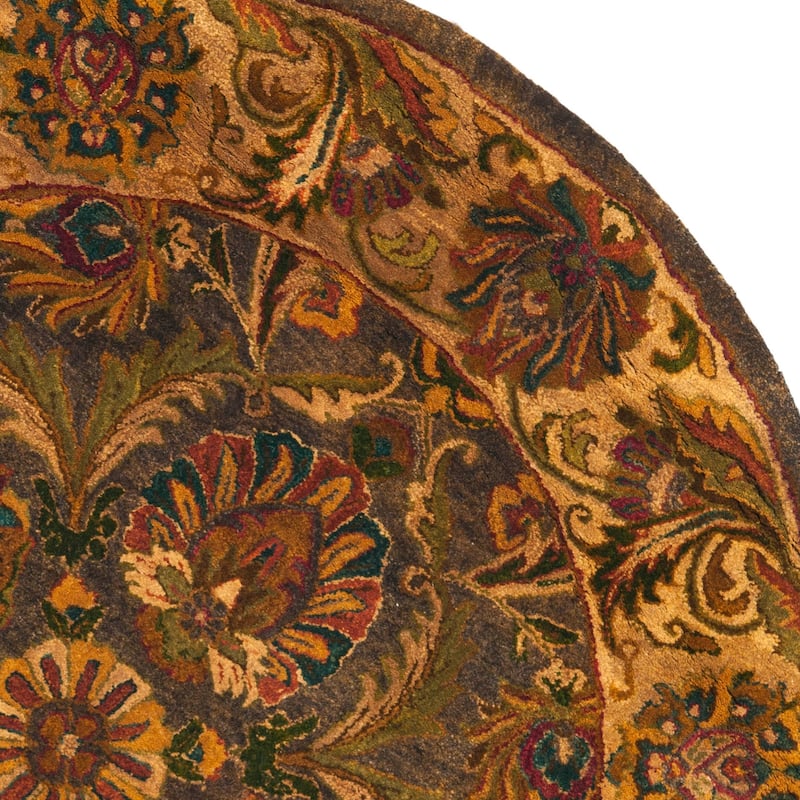 SAFAVIEH Handmade Golden Jaipur Racheal Traditional Oriental Wool Rug