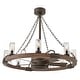 preview thumbnail 10 of 9, Hinkley Lighting Sawyer 36" Indoor / Outdoor Chandelier with 28" 5