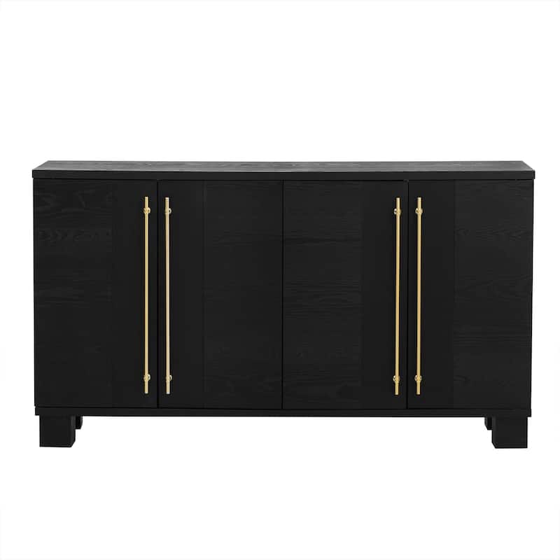 Wood Traditional Style Sideboard