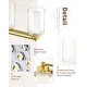 preview thumbnail 4 of 14, 5 Light Vanity Light, Bathroom Light, 30W 5CCT - 5-Light