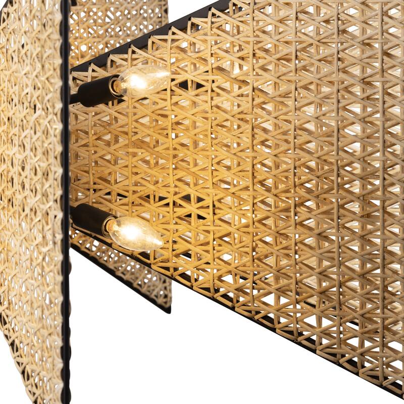 Varaluz Machina Chandelier - Matte Black/Sulihiya