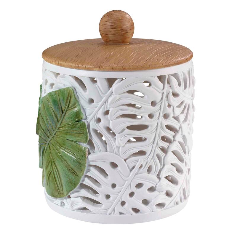 Avanti Linens Viva Palm Jar - Green