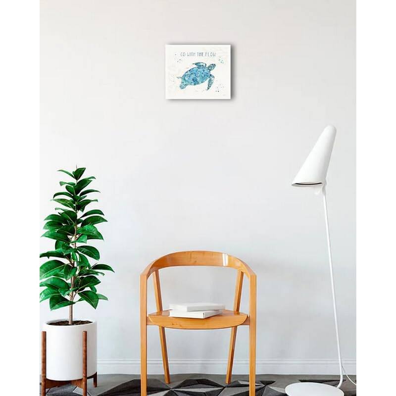 Deep Sea IV Framed Poster - 12 x 12 Inch - White