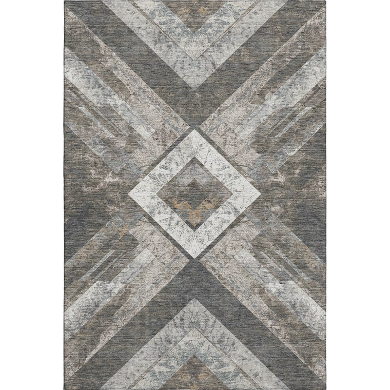 Premium Washable Super Soft Modern Global Mayfield Rug