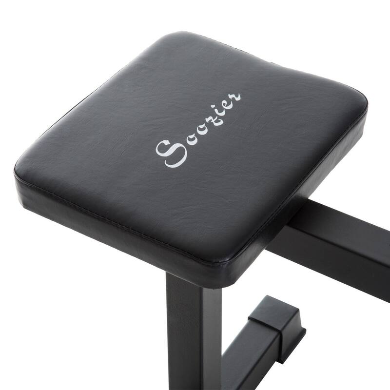 Soozier Adjustable Calf Raise Strength Training Home Gym Machine
