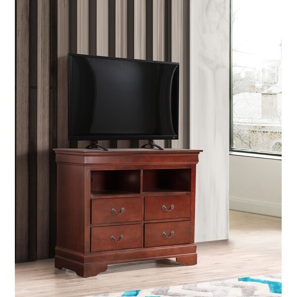 Louis Phillipe Wooden Media Chest. Opens flyout.