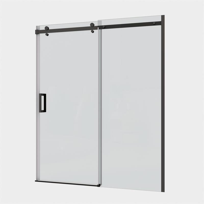 46"-48" x 74" Sliding Shower Door with 5/16" Tempered Glass