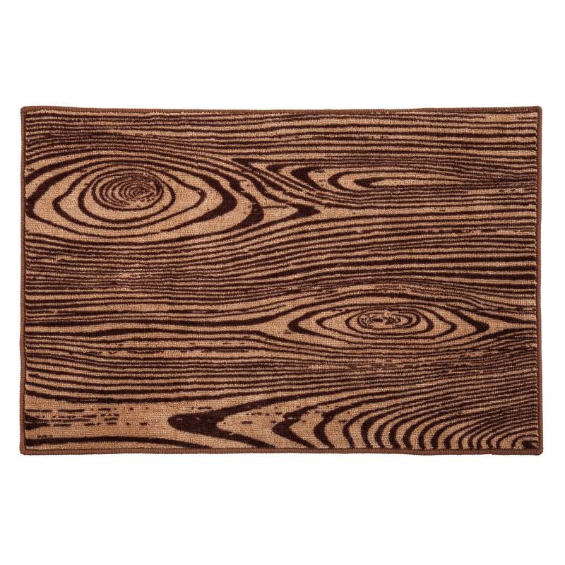 HiEnd Accents Woodgrain Rug, 24x36