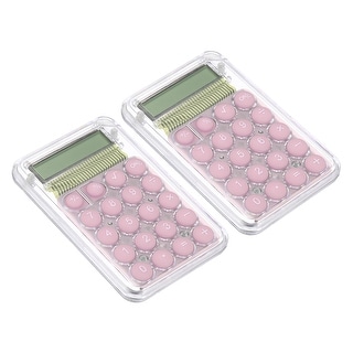 Desktop Calculator 2pcs 8 Digit Mini Pocket Desk Calculator Style 1