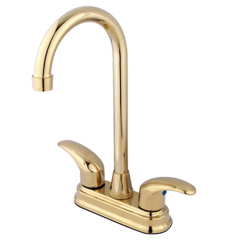 Kingston Brass Legacy Centerset Bar Faucet with Metal Lever Handles