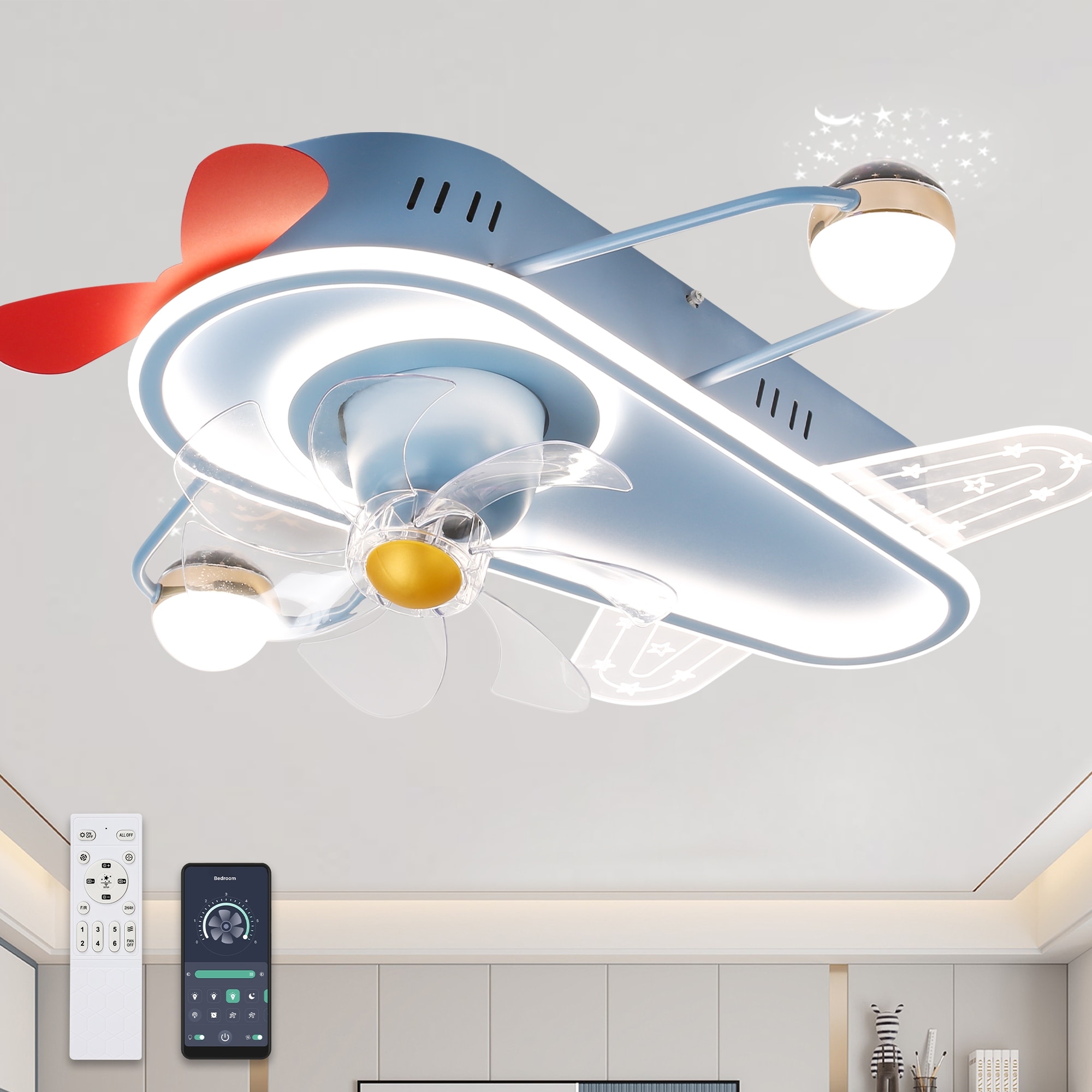 Kids room ceiling fan discount