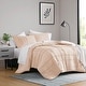 preview thumbnail 3 of 146, Chelsea Square Evans Pinch Pleated Soft Washed Boho Comforter Set