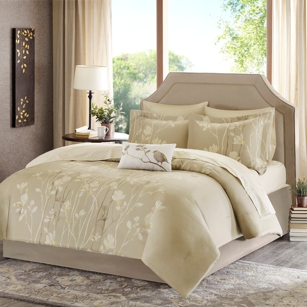 Copper Grove Evanoff Taupe Comforter Set. Opens flyout.