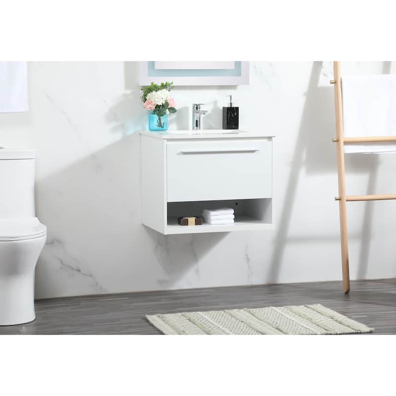 Brush 24 - 30 Inch Single Bathroom Vanity