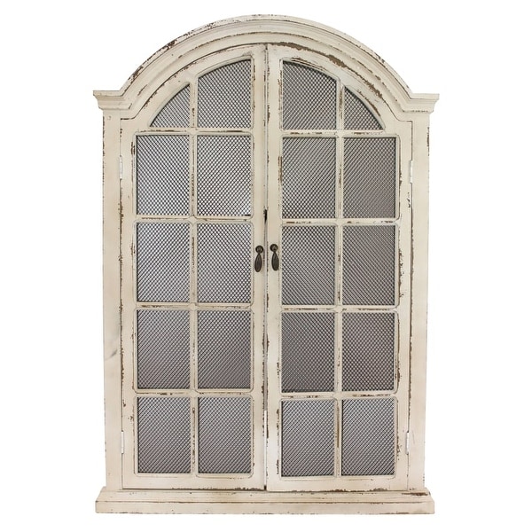 Aspire Home Accents 1322 Emily Window Wall Mirror - N/A
