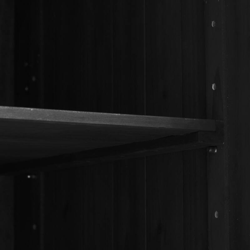 66.5" Outdoor Kitchen Island, Solid Wood Grill Cart, Stainless Steel Top Grill Cart