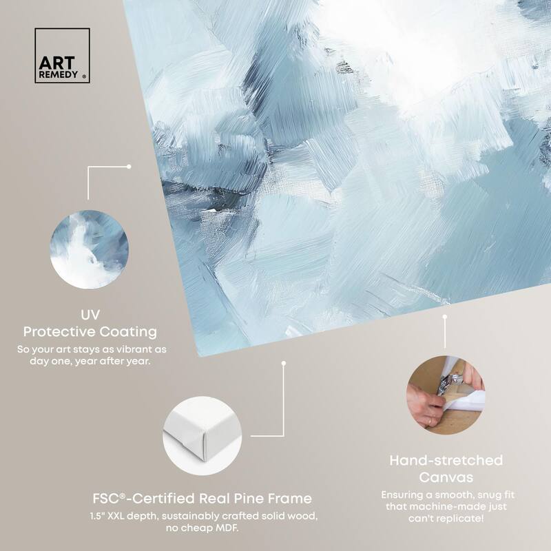 Arctic Slumber II Canvas by Art Remedy, Gallery Wrapped