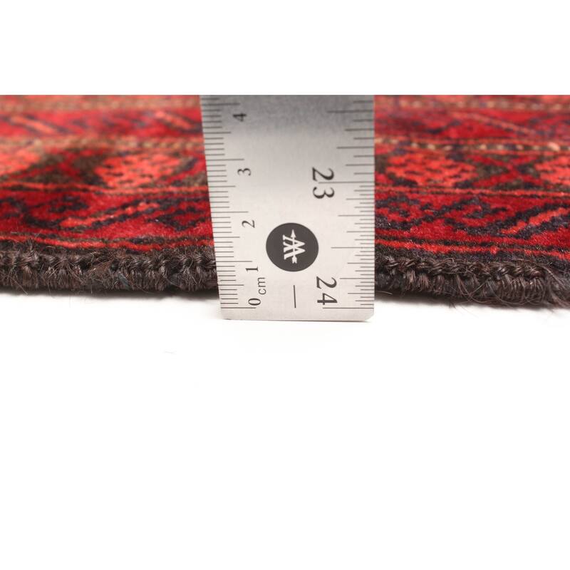 ECARPETGALLERY Hand-knotted Teimani Dark Navy Wool Rug - 2'11 x 5'3