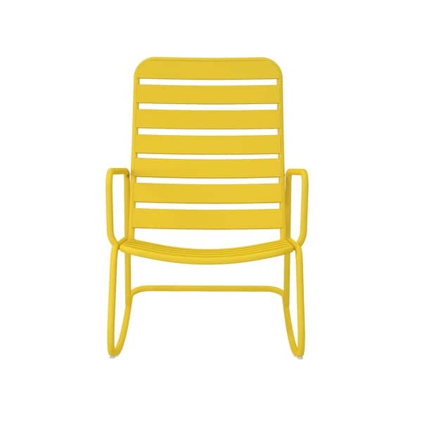 Novogratz Poolside Collection Roberta Outdoor Rocking Chair Overstock 26280272