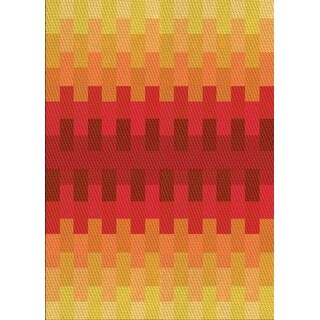 Ahgly Company Machine Washable Transitional Neon Red Area Rugs - Bed ...